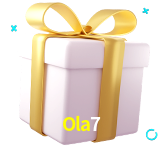 Receba seus bônus de boas-vindas no Ola7